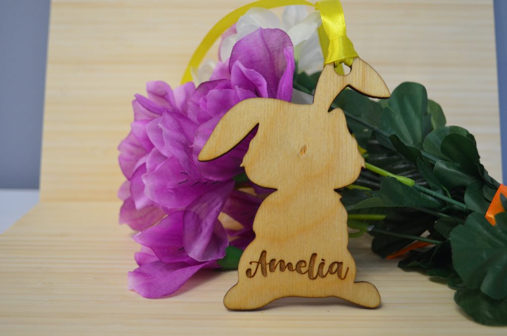 Personalised Easter Bunny Gift Tag