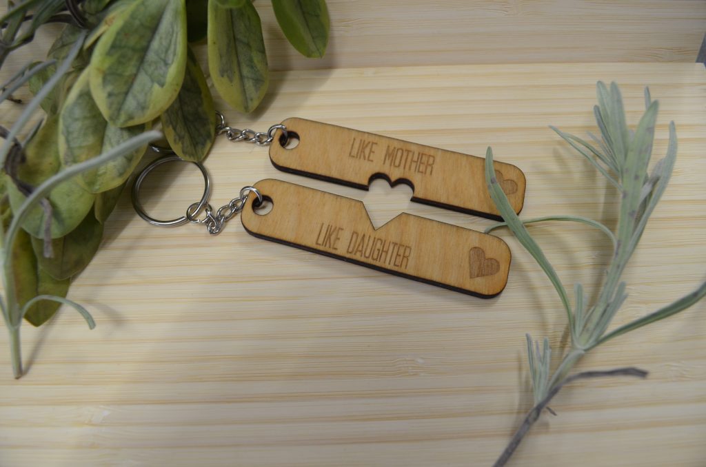 Like Mother Like Daughter Keyring Set