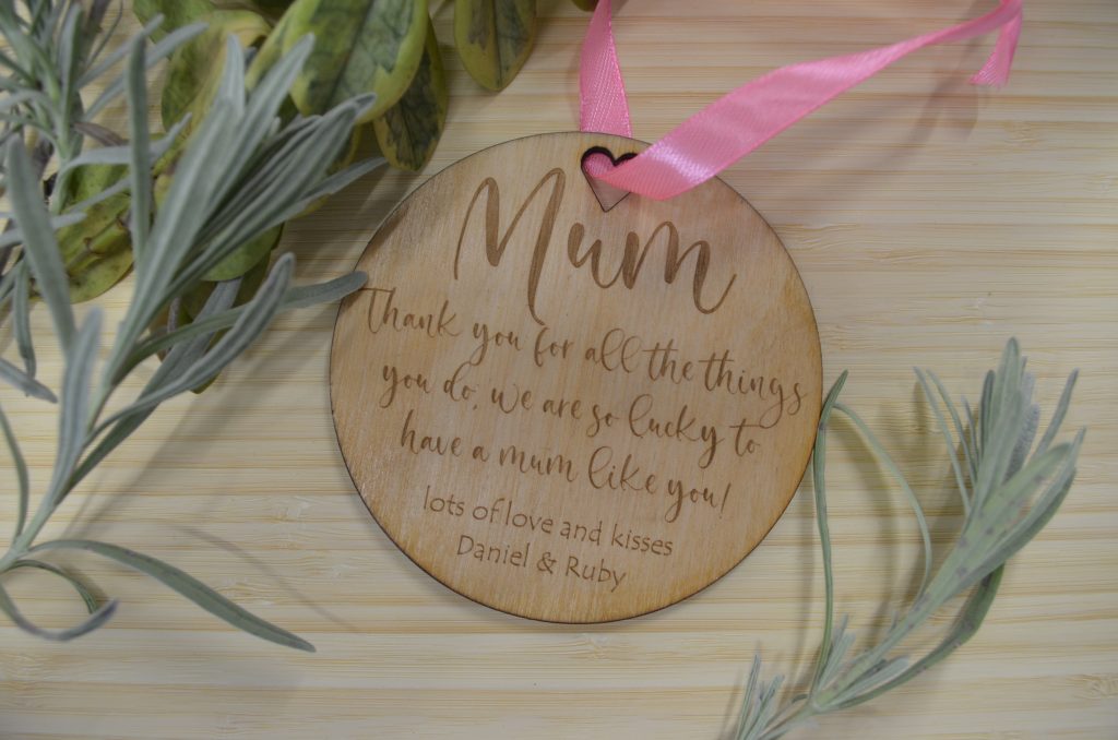 Personalised - Mum Thank you Plaque