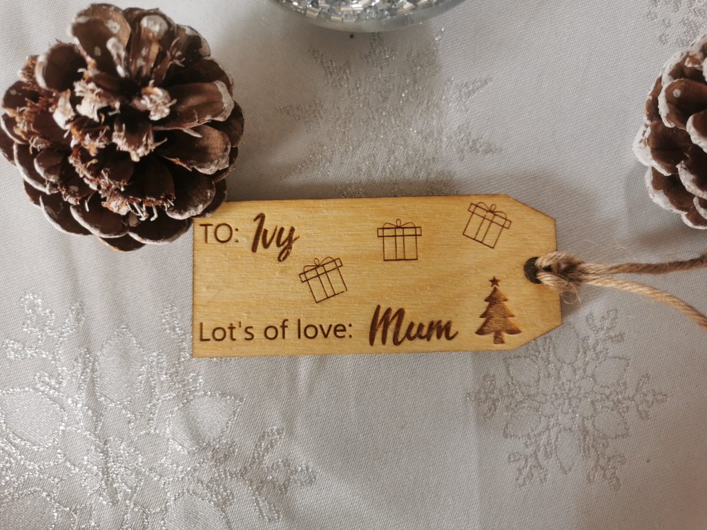 Personalised Wooden Gift Tag